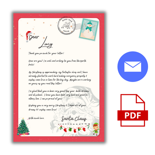 Letter From Santa - Digital Download